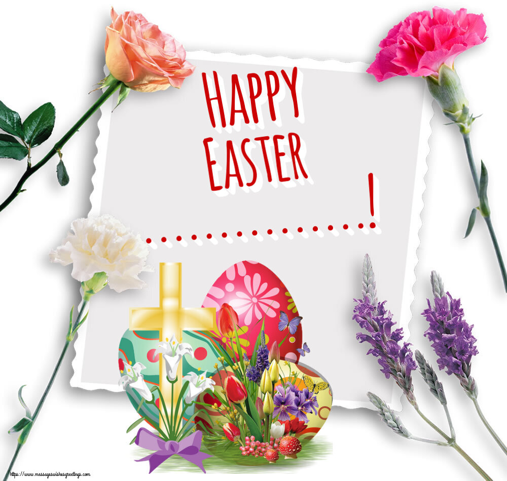 Custom Greetings Cards for Easter - Happy Easter ...!