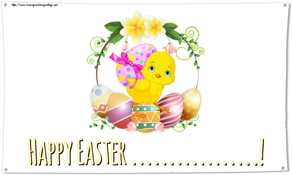 Custom Greetings Cards for Easter - Happy Easter ...!