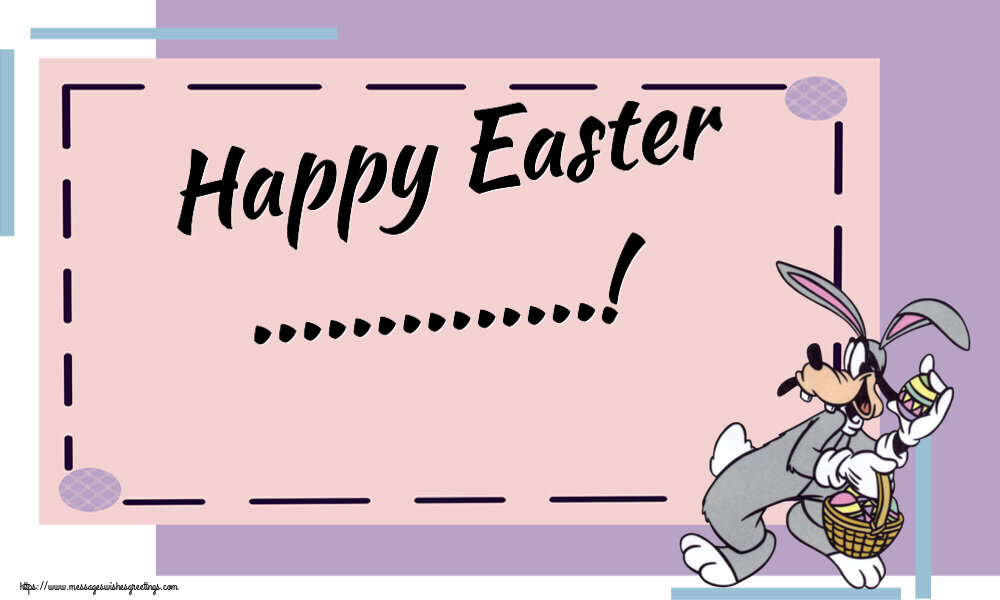 Custom Greetings Cards for Easter - Happy Easter ...!