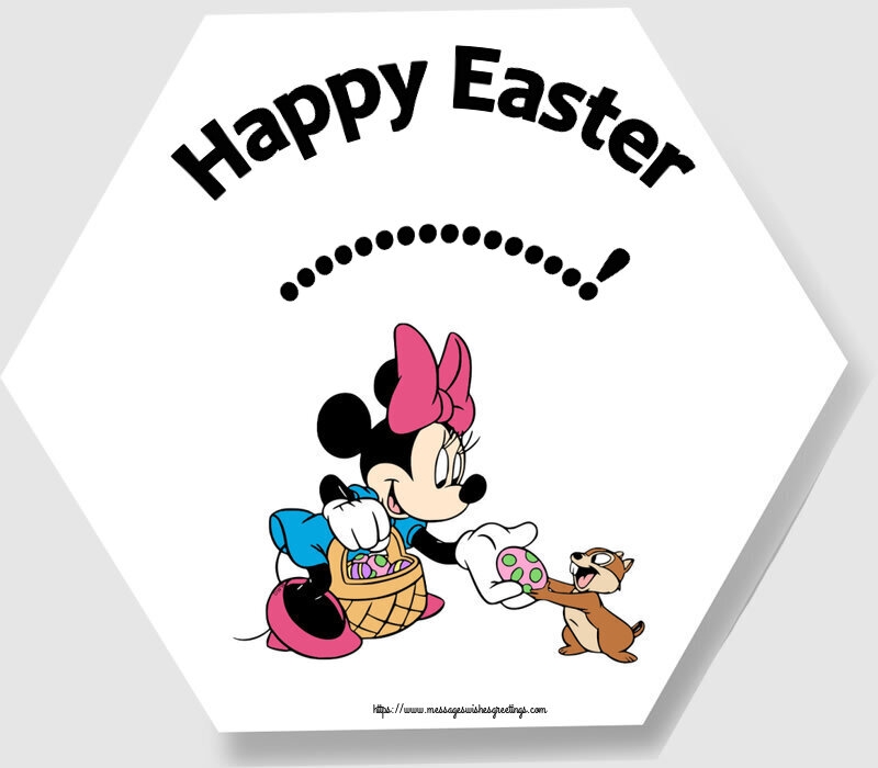 Custom Greetings Cards for Easter - Happy Easter ...!