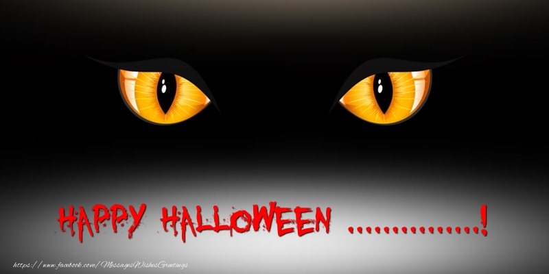 Custom Greetings Cards for Halloween - Happy Halloween ...!