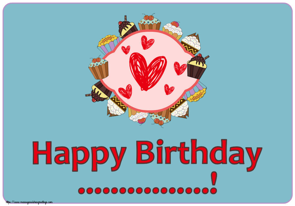 Custom Greetings Cards for kids - Happy Birthday ...!
