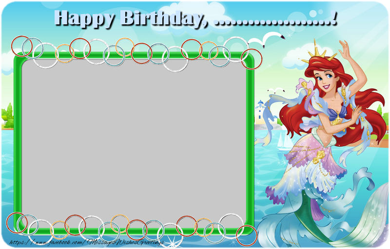 Custom Greetings Cards for kids - Happy Birthday, ...!