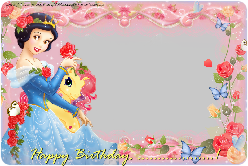 Custom Greetings Cards for kids - Happy Birthday, ...!