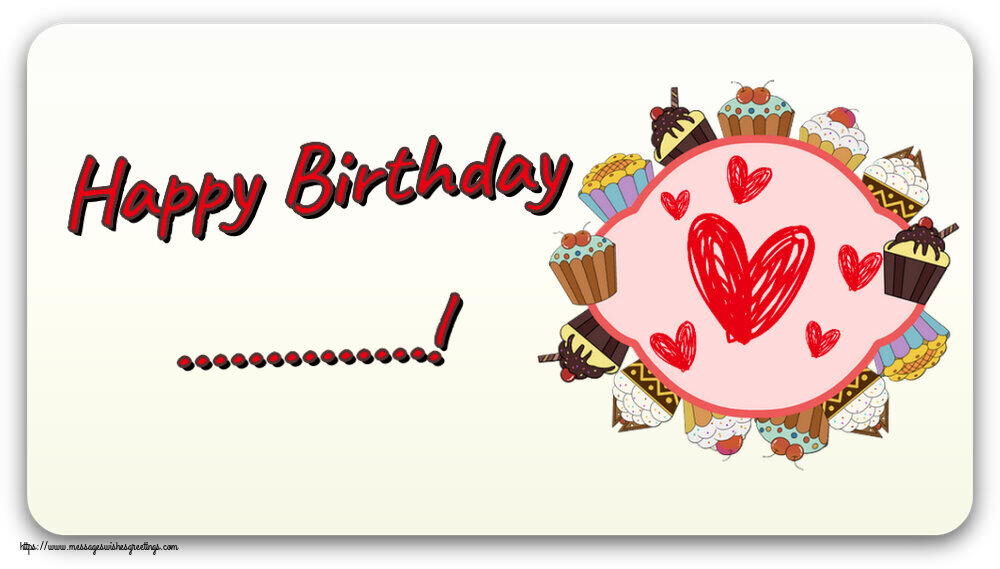 Custom Greetings Cards for kids - Happy Birthday ...!