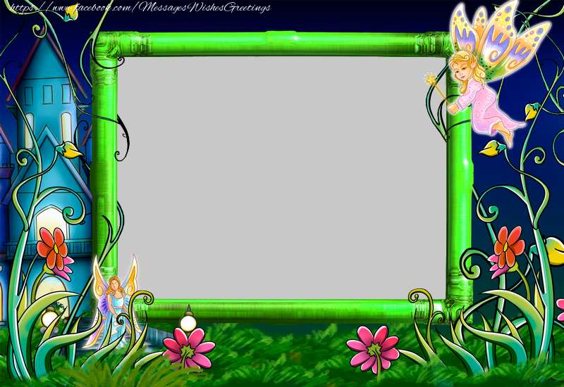 Custom Greetings Cards for kids - Photo frame