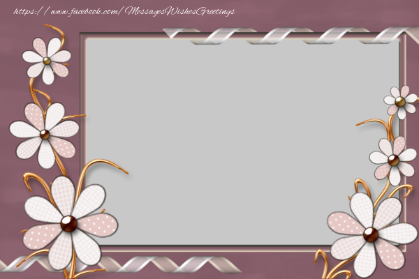 Custom Greetings Cards with Photo - Photo frame