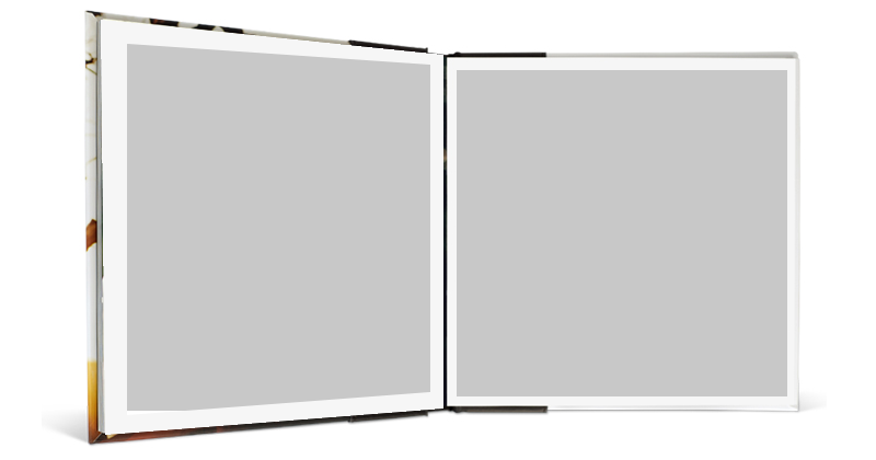 Custom Greetings Cards with Photo - Inside photo album