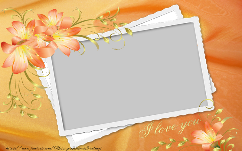 Custom Greetings Cards with Photo - Photo frame