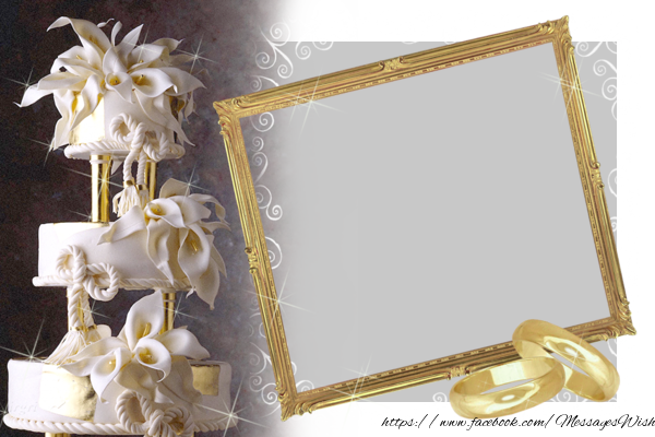Custom Greetings Cards with Photo - Art galery photo frame