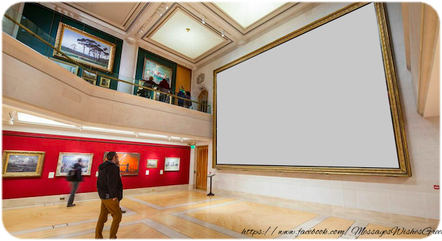 Custom Greetings Cards with Photo - Art galery collection with your picture