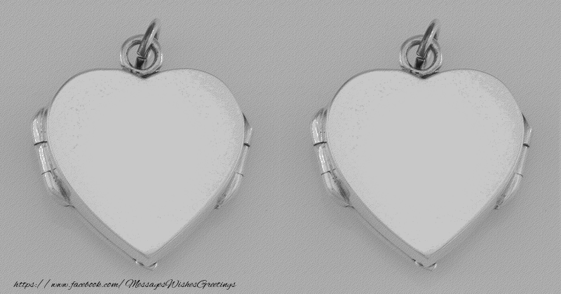 Custom Greetings Cards with Photo - Two hearts photo frame