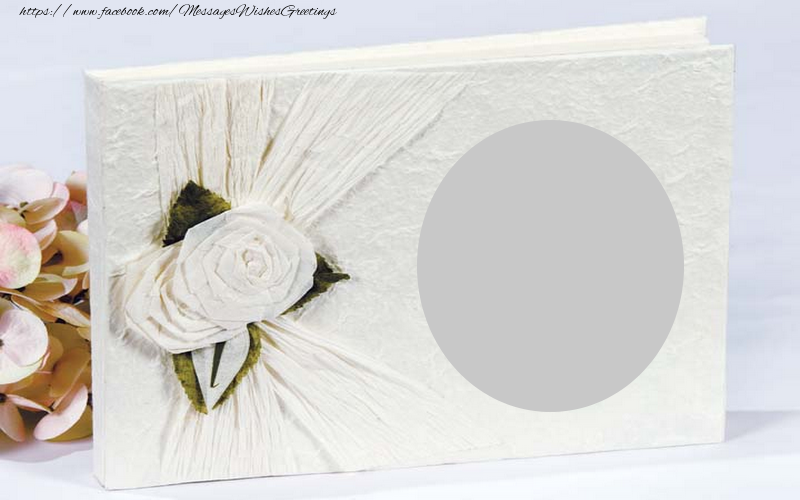 Custom Greetings Cards with Photo - Custom photo album frame