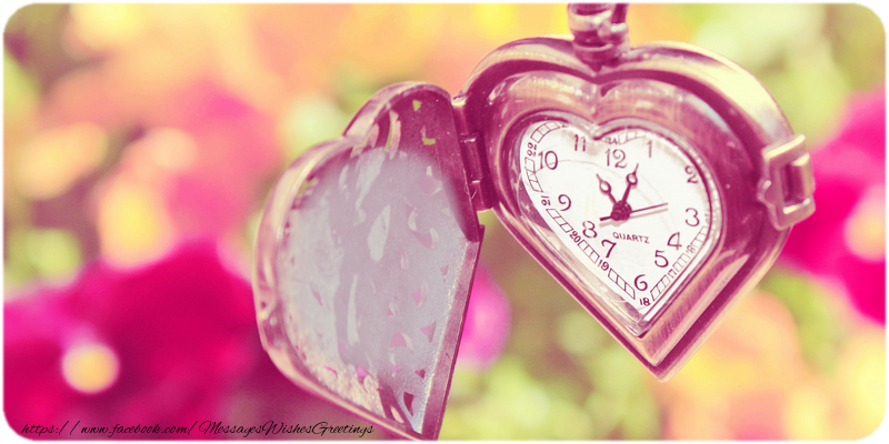 Custom Greetings Cards with Photo - Clock