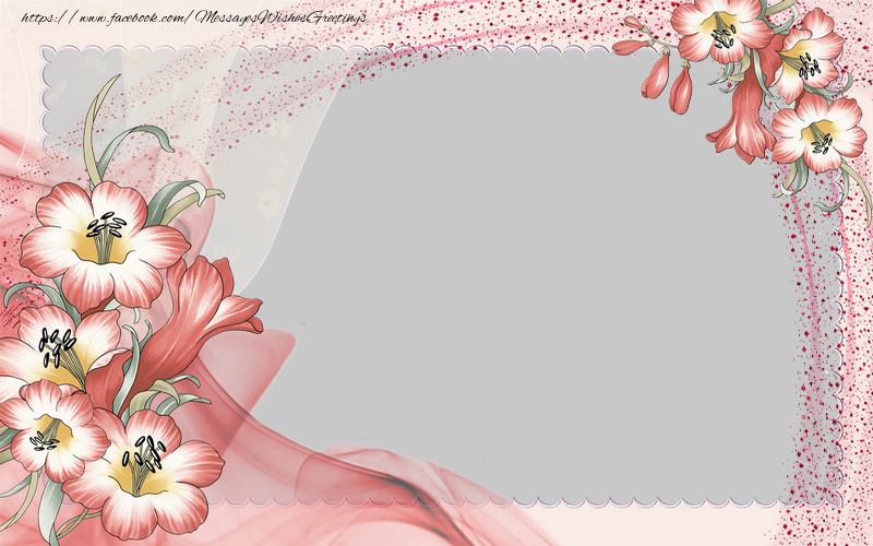 Custom Greetings Cards with Photo - Photo frame