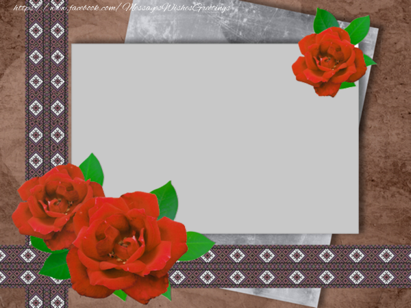 Custom Greetings Cards with Photo - Photo frame