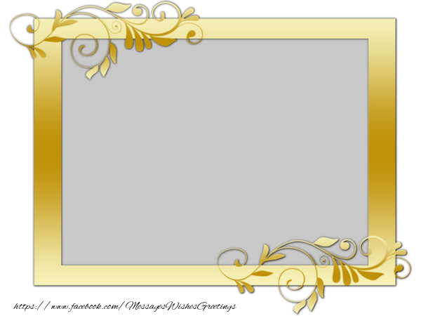 Custom Greetings Cards with Photo - Vintage photo frame