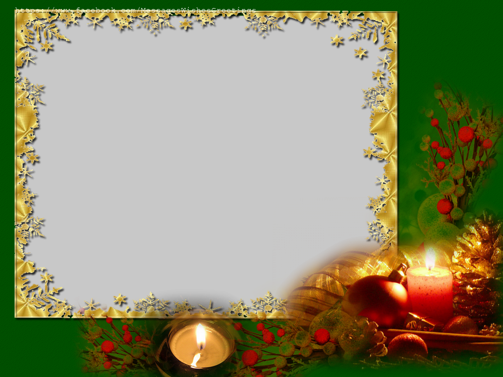 Custom Greetings Cards with Photo - Christmas photo frame