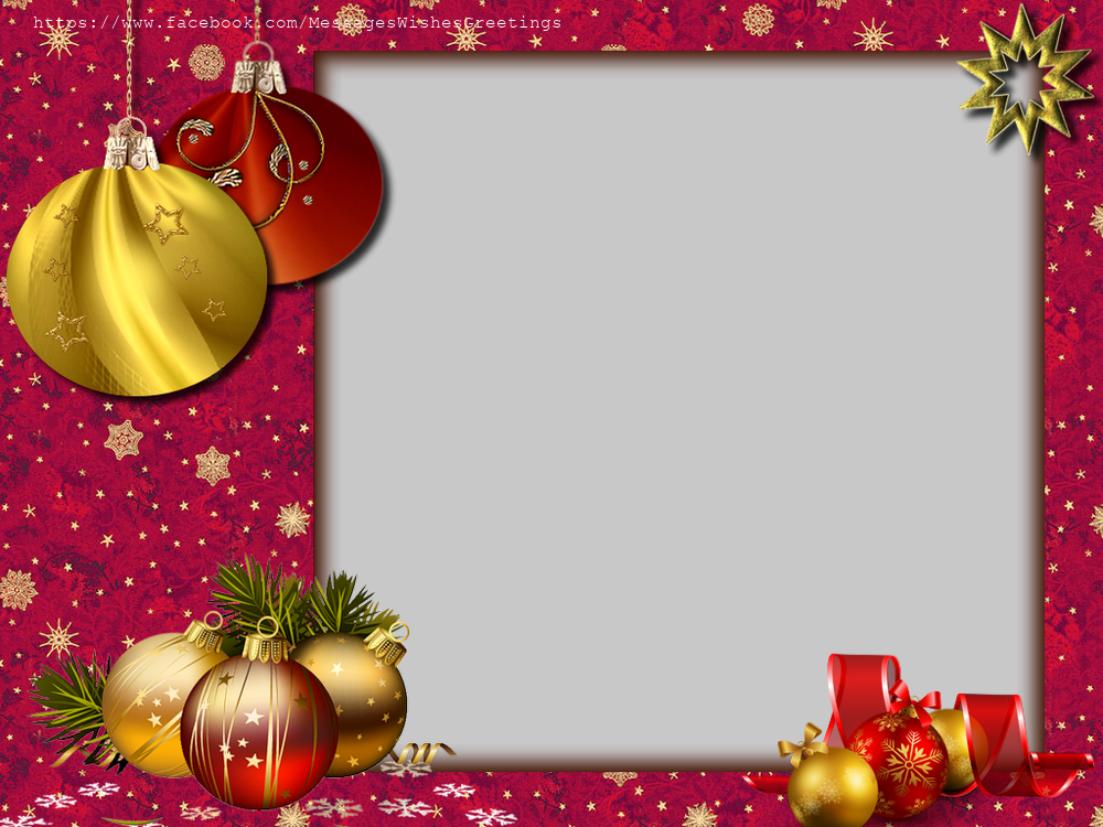 Custom Greetings Cards with Photo - Christmas photo frame