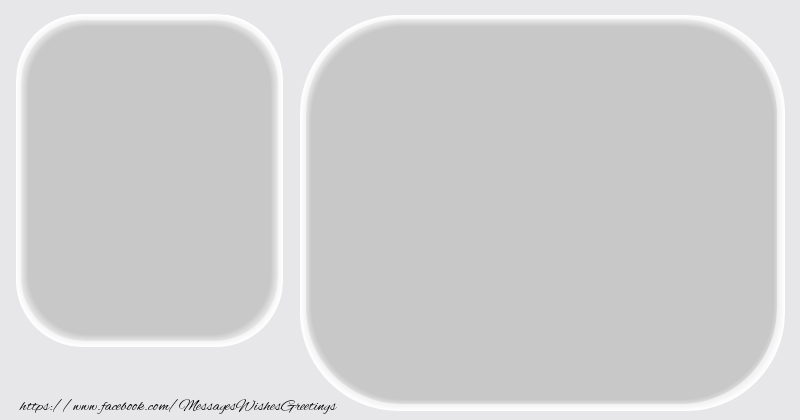 Custom Greetings Cards with Photo - Double layer photo frame