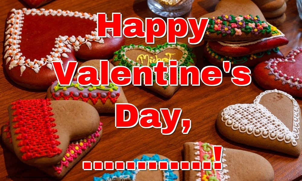 Custom Greetings Cards for Valentine's Day - Happy Valentine's Day, ...!