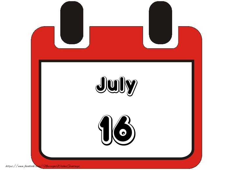 Greetings Cards of 16 July - July 16