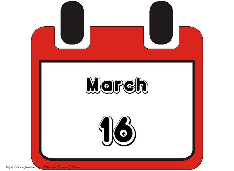 Greetings Cards of 16 March - March 16