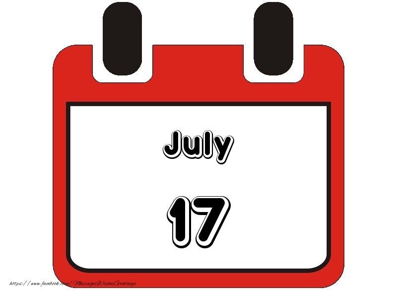 Greetings Cards of 17 July - July 17