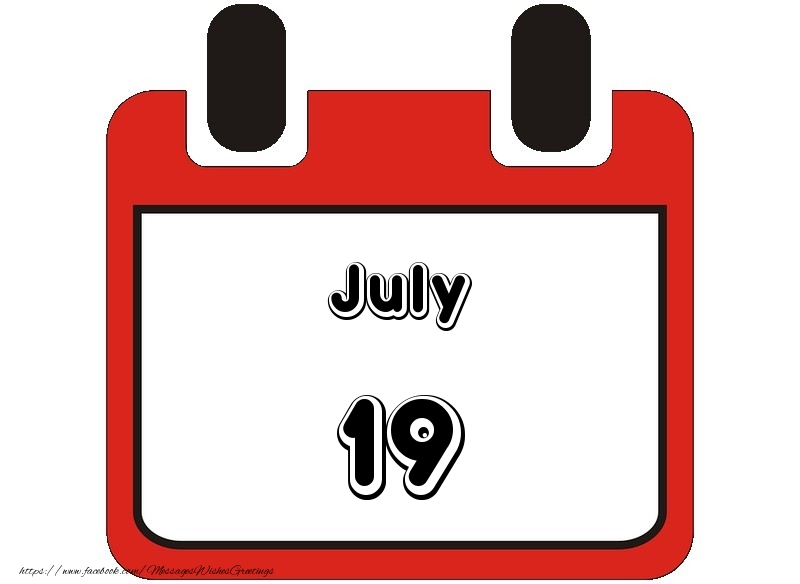 Greetings Cards of 19 July - July 19
