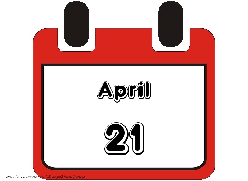 Greetings Cards of 21 April - April 21