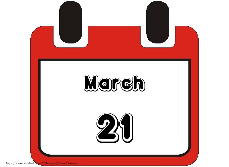 Greetings Cards of 21 March - March 21