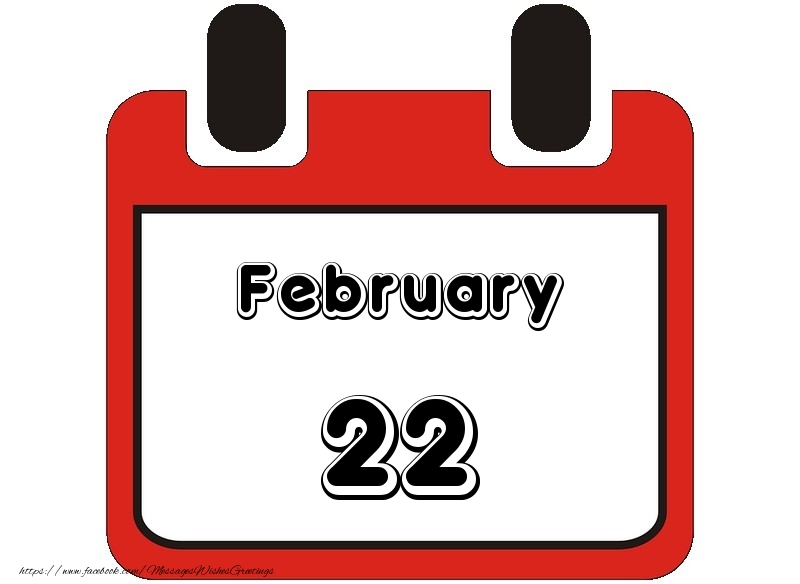 Greetings Cards of 22 February - February 22