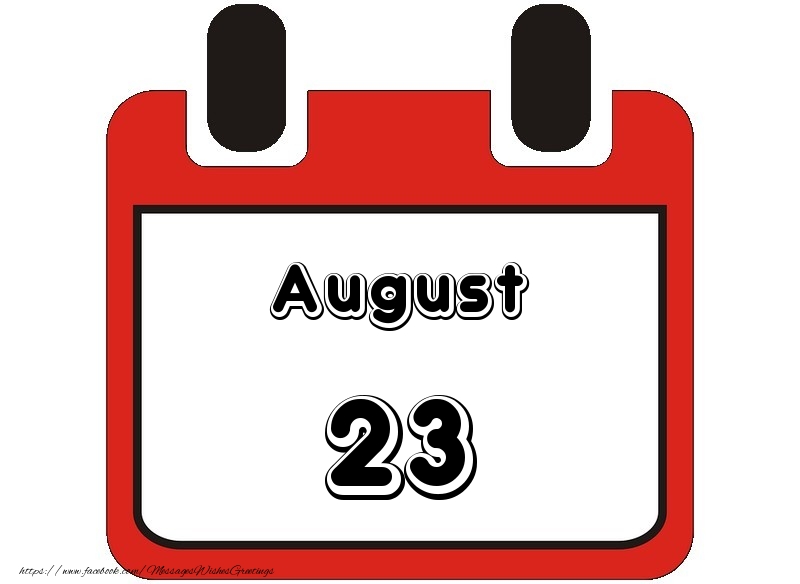 Greetings Cards of 23 August - August 23
