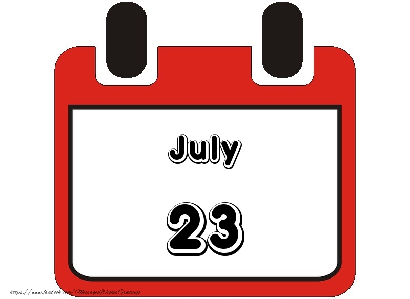 Greetings Cards of 23 July - July 23