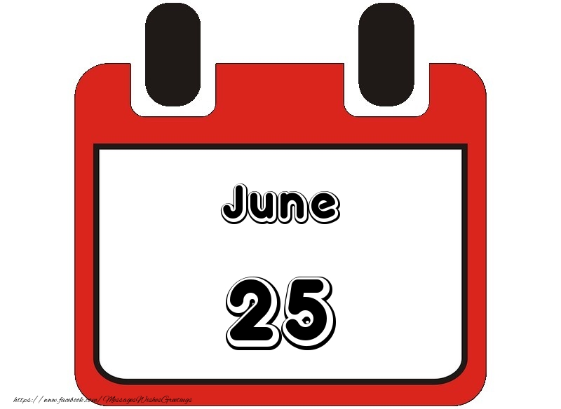 Greetings Cards of 25 June - June 25