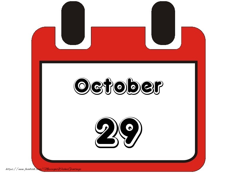 Greetings Cards of 29 October - October 29