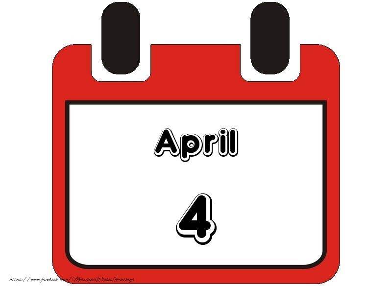 Greetings Cards of 4 April - April 4
