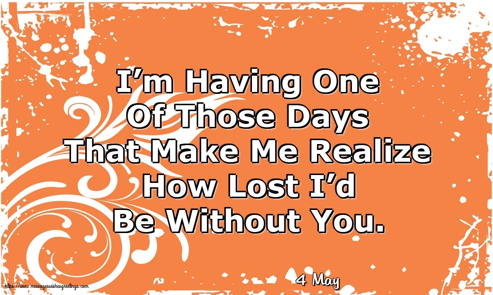 Greetings Cards of 4 May - 4 May - I’m Having One Of Those Days
