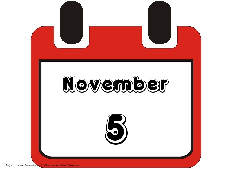 Greetings Cards of 5 November - November 5