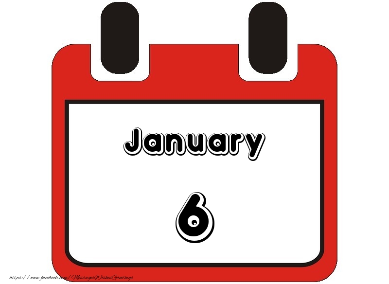 Greetings Cards of 6 January - January 6
