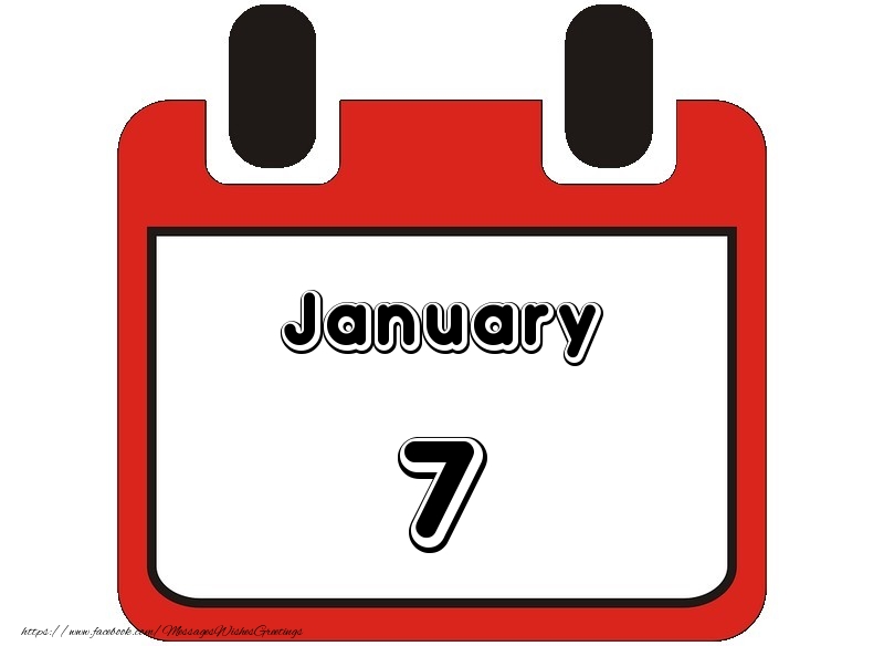 Greetings Cards of 7 January - January 7