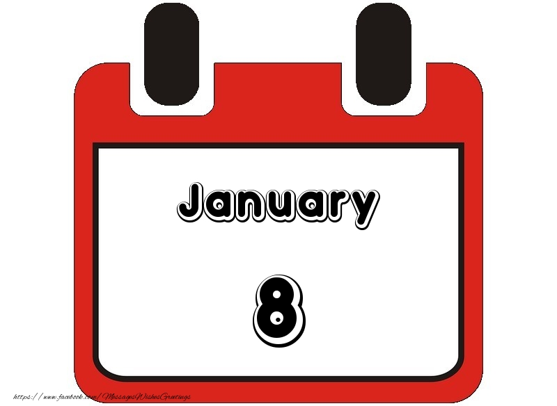 Greetings Cards of 8 January - January 8