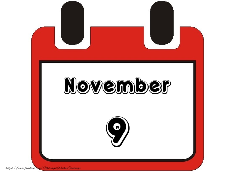 Greetings Cards of 9 November - November 9