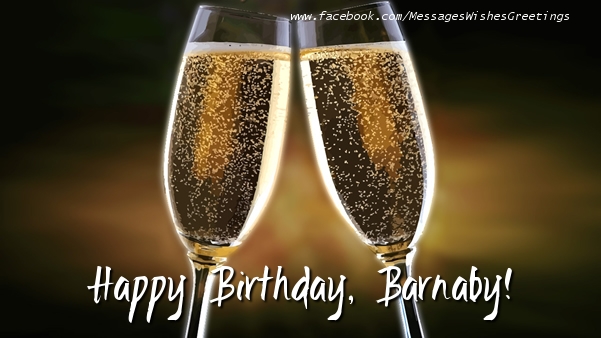 Greetings Cards for Birthday - Happy Birthday, Barnaby!