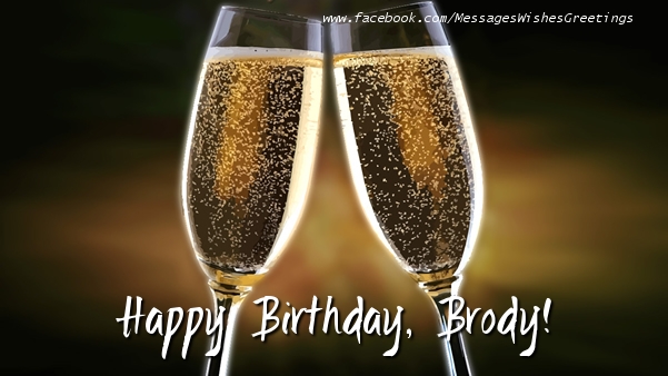 Greetings Cards for Birthday - Happy Birthday, Brody!