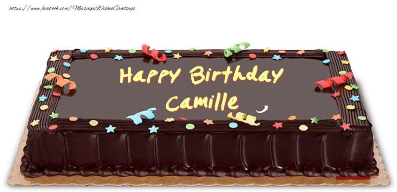 Greetings Cards for Birthday - Happy Birthday Camille