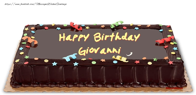 Greetings Cards for Birthday - Happy Birthday Giovanni