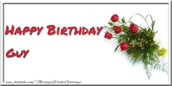 Greetings Cards for Birthday - Happy Birthday Guy