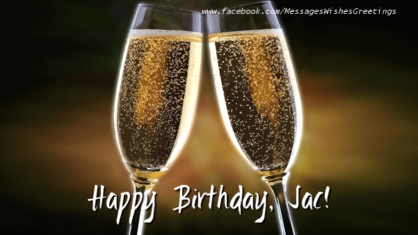 Greetings Cards for Birthday - Happy Birthday, Jac!