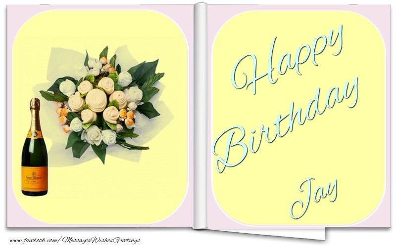 Greetings Cards for Birthday - Happy Birthday Jay